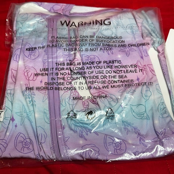 Bundle of Joy Company Bamboo 3-6 Month Wish Upon a Star-Fish Convertible Zippy - Picture 2 of 2